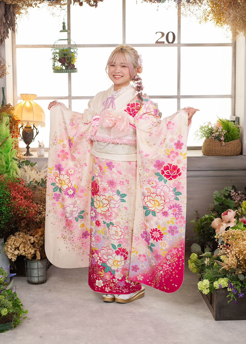 A-1294 L　白ピンク