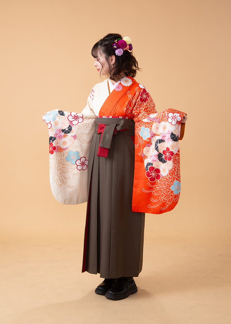 HA-310    オレンジ/クリーム