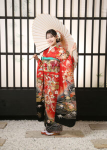 持ち込み振袖  撮影プラン