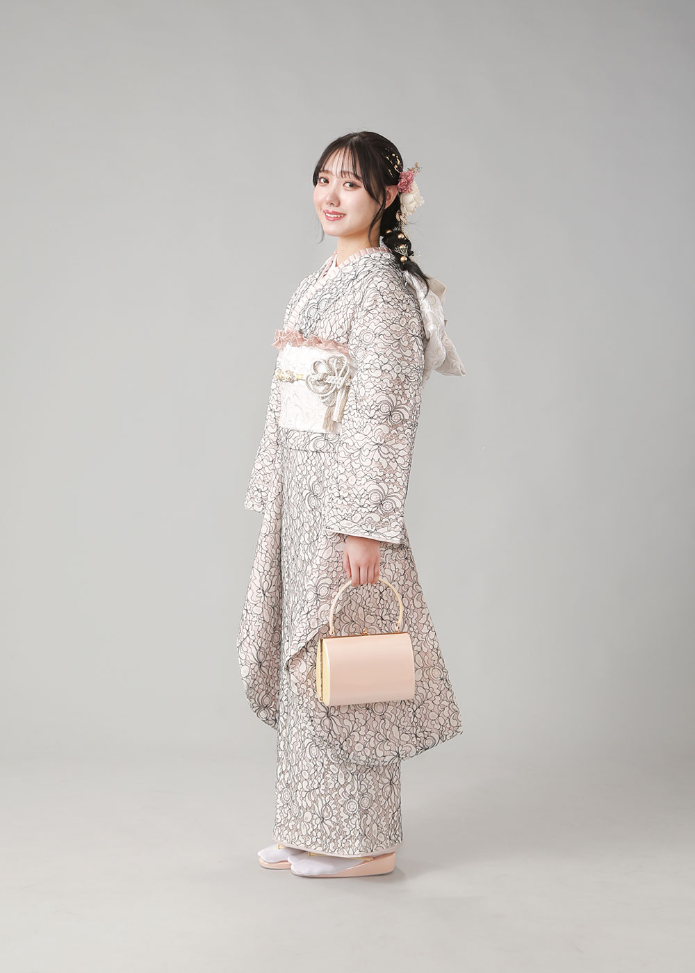 A-2506 グレージュレースM