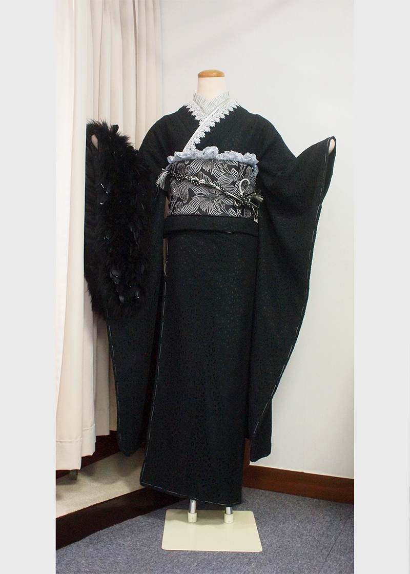 A-2408　黒レース　M