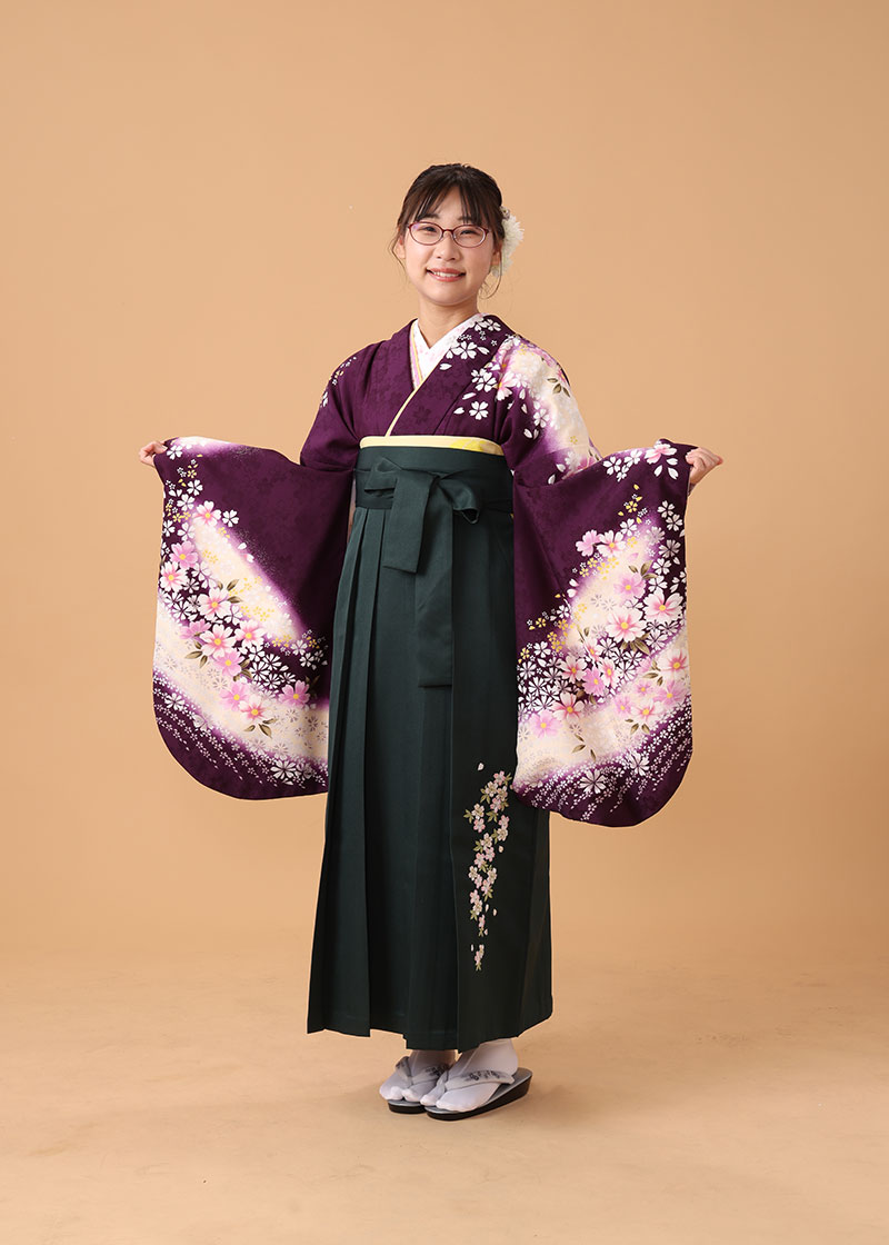 HA-305　深紫・桜小花